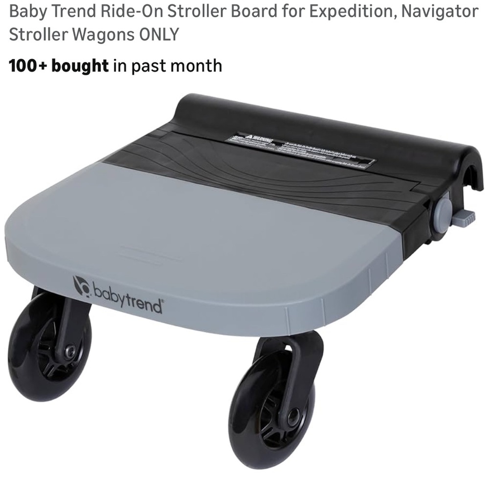 Baby Trend Ride-On Stroller Board for Expedition - Picture 8 of 12
